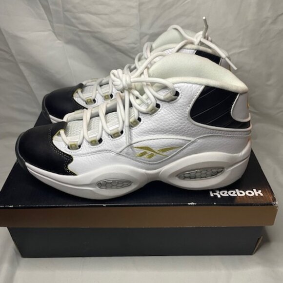 Reebok Question Mid - Slightly Used - Picture 1 of 5